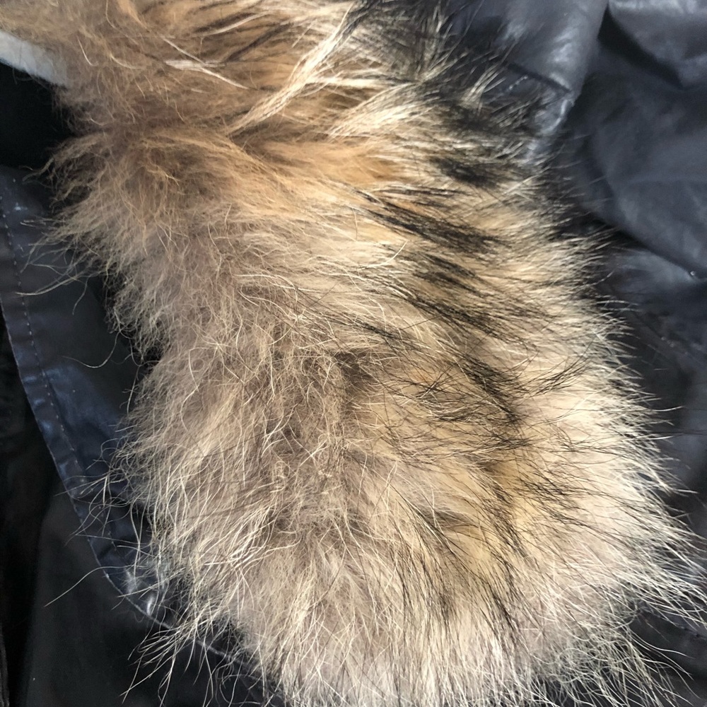 SAM New York Matte Metallic Navy Blue Jacket